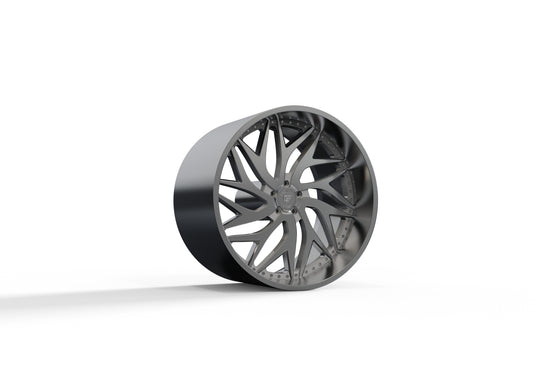 STL FILE CORLEONE MANGANO STANDARD WHEEL 3D MODEL - ARTISTIT