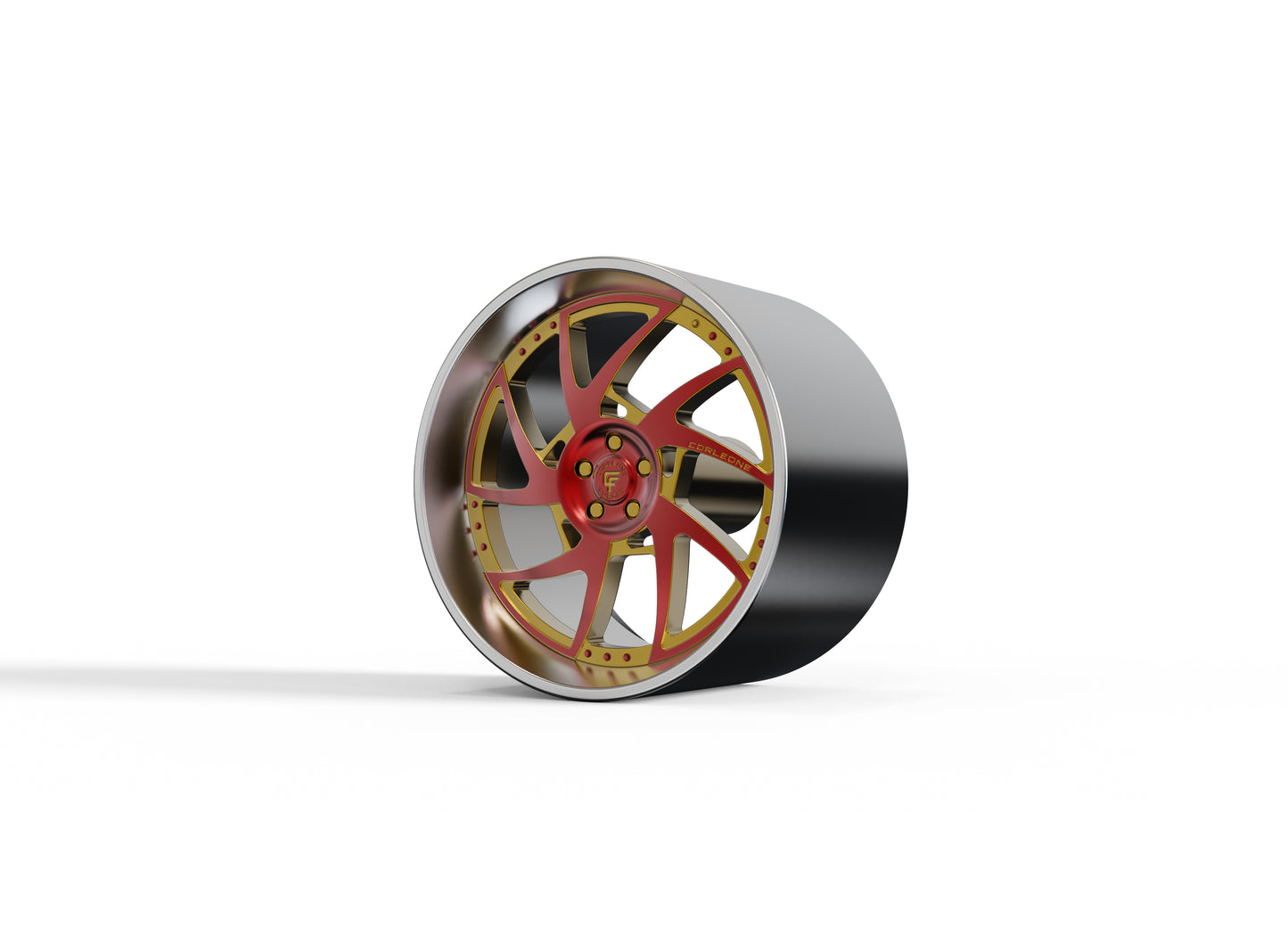 STL FILE CORLEONE carbo STANDARD WHEEL 3D MODEL - ARTISTIT