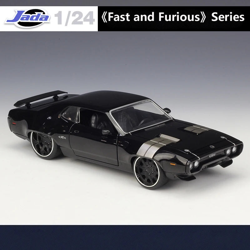 1:24 Scale High Simulation Classic Metal Fast and Furious Alloy Diecast Toy Model Car - Perfect for Children's Birthday Gifts and Collectors' Collections!