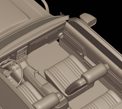 STL FILE chevrolet baldwin motion chevelle 1969 3d print model - ARTISTIT