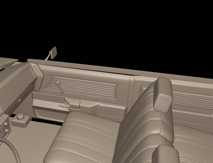 STL FILE CHEVROLET MALIBU CLASSIC 1981 FOUR DOORS 3D PRINT MODEL - ARTISTIT