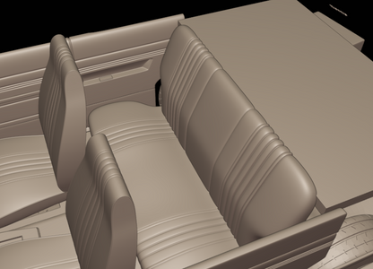 STL FILE chevrolet br chevette sl 1976 3d print model - ARTISTIT