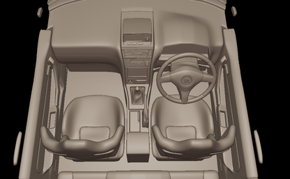 STL FILE 2002 NISSAN SKYLINE R 34 3D PRINT MODEL - ARTISTIT