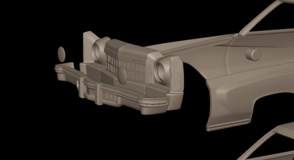 STL FILE CHEVROLET MONTE CARLO 1975 3D PRINT MODEL - ARTISTIT