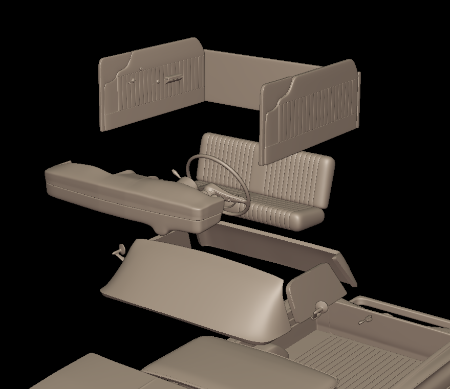 STL FILE CHEVROLET ELCAMINO 1959 3D PRINT MODEL - ARTISTIT