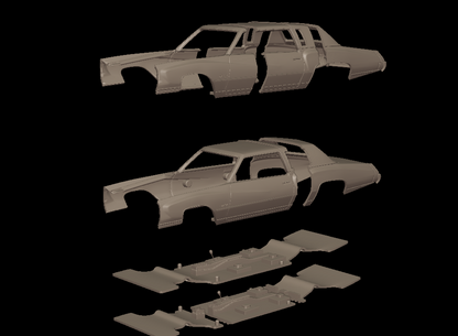 STL FILE CHEVROLET MONTE CARLO 1976 3D PRINT MODEL - ARTISTIT