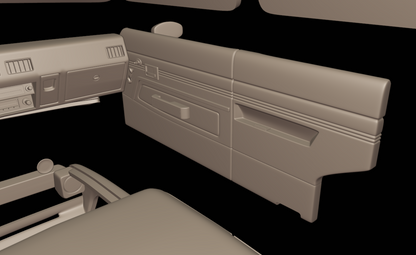 STL FILE chevrolet br chevette sl 1976 3d print model - ARTISTIT