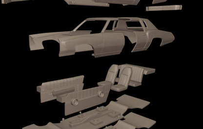 STL FILE CHEVROLET MONTE CARLO 1974 3D PRINT MODEL - ARTISTIT