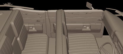 STL FILE buick electra 225 1968  four doors 3d print model - ARTISTIT