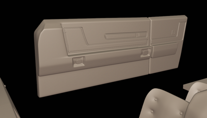 STL FILE Cadillac fleetwood Eldorado Coupe 1968 3d print model - ARTISTIT