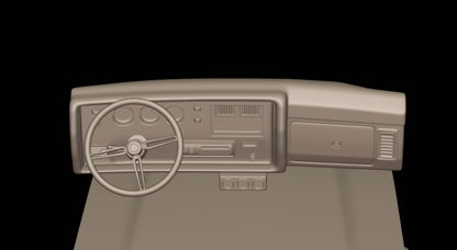 STL FILE CHEVROLET MONTE CARLO 1972 3D PRINT MODEL - ARTISTIT