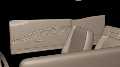 STL FILE chevrolet biscayne 2 door sedan 1958 3d print model - ARTISTIT