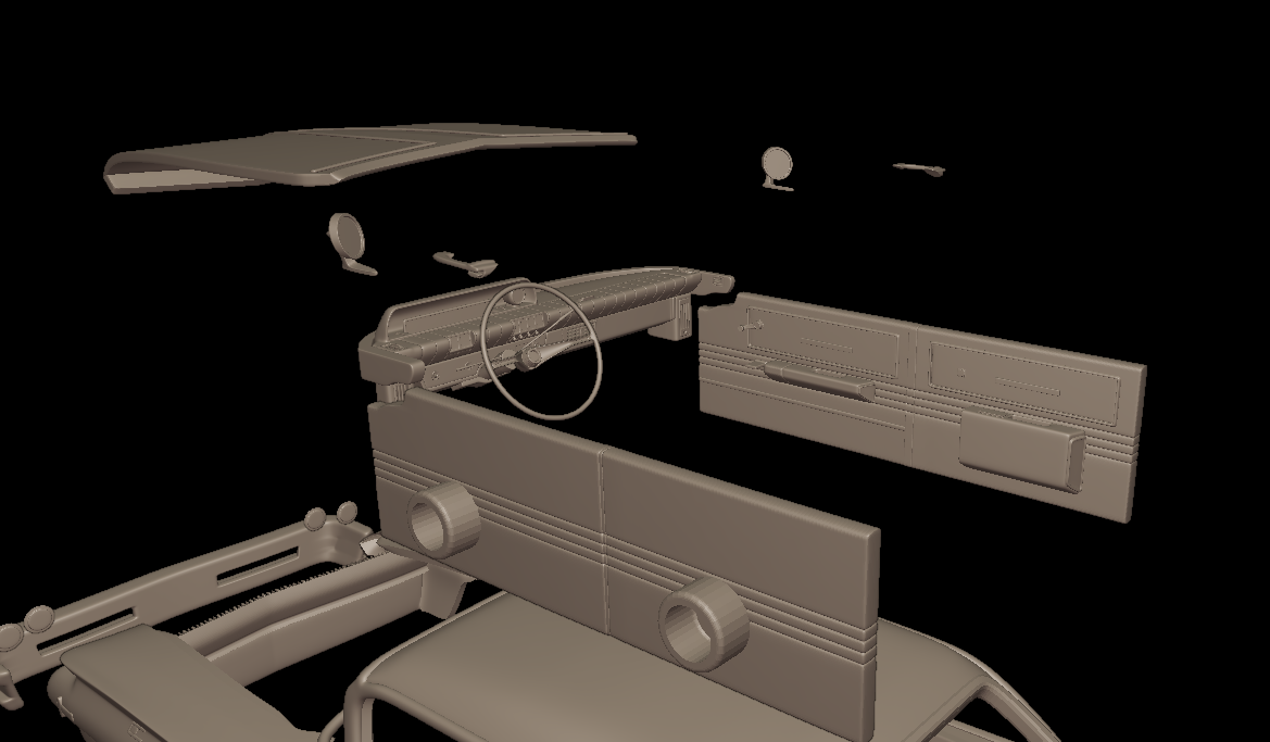 STL FILE Buick LeSabre 1959 two doors hardtop 3d print model - ARTISTIT