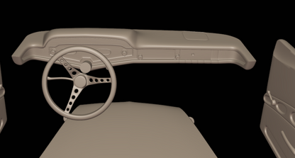 STL FILE chevrolet biscayne 2 door sedan 1958 3d print model - ARTISTIT