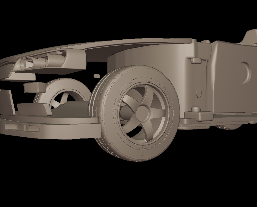 STL FILE 2002 NISSAN SKYLINE R 34 3D PRINT MODEL - ARTISTIT