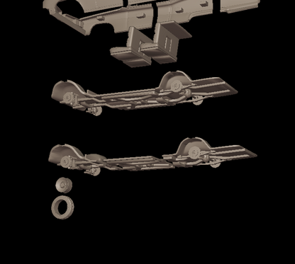 STL FILE custom Buick Electra 225 1968 convertible 3d print model - ARTISTIT