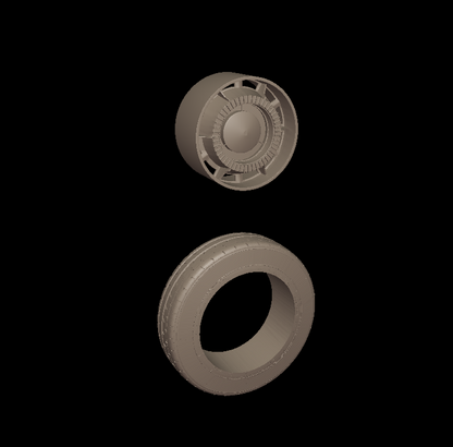 STL FILE Buick LeSabre 1959 two doors convertable 3d print model - ARTISTIT