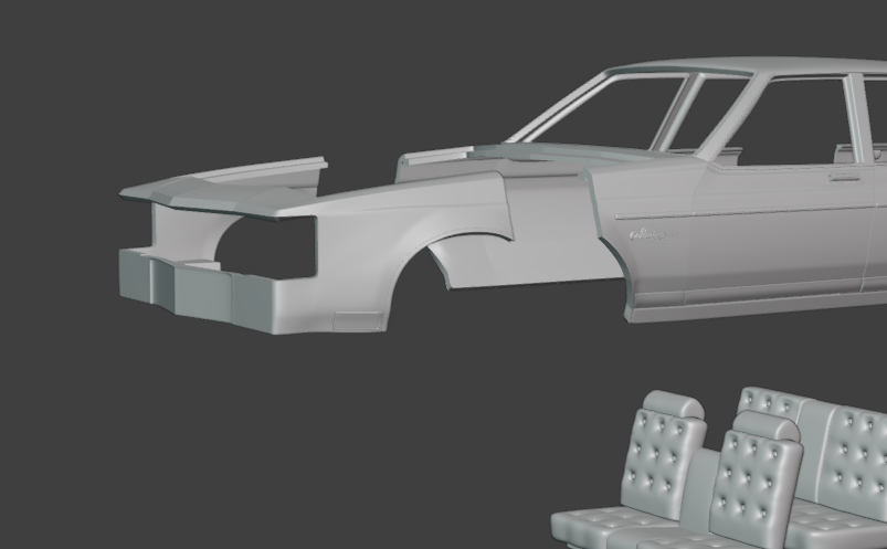 1983 Oldsmobile Regency 3d model