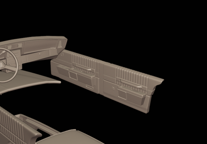 STL FILE chevrolet caprice 1987 3d print model - ARTISTIT