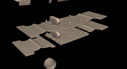 STL FILE cadillac Eldorado 1983 3d print model - ARTISTIT