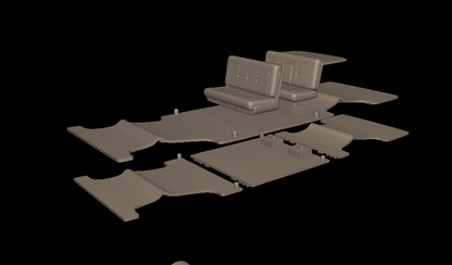 STL FILE Buick LeSabre 1959 two doors hardtop 3d print model - ARTISTIT