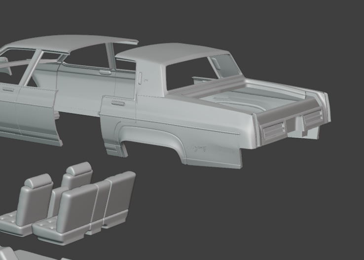 1983 Oldsmobile Regency 3d model