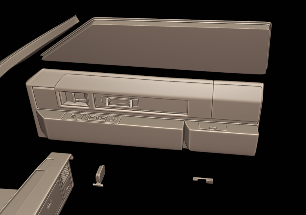 cadillac Eldorado 1983 3d print model