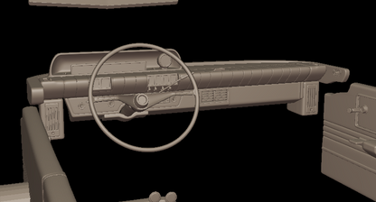 STL FILE Buick LeSabre 1959 four doors 3D PRINT MODEL - ARTISTIT