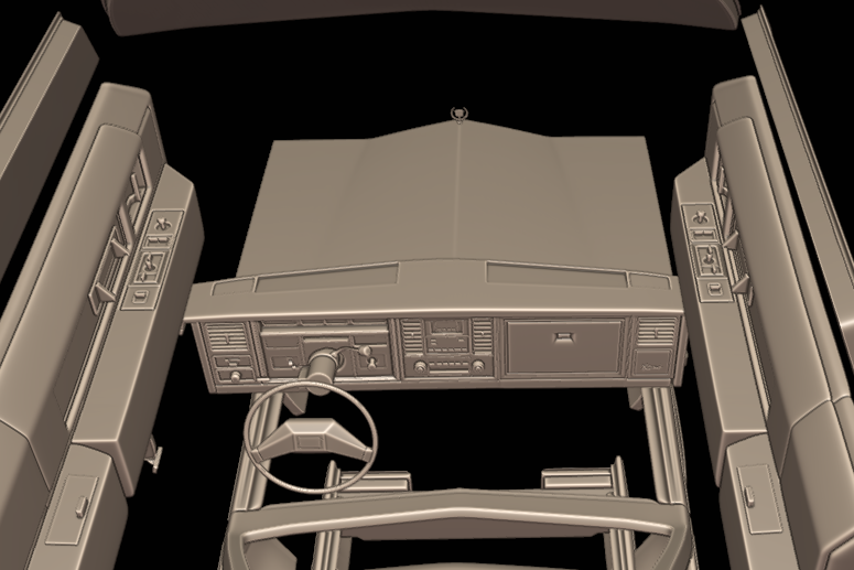 cadillac Eldorado 1983 3d print model