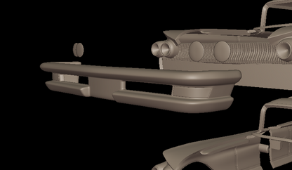 STL FILE Buick LeSabre 1959 four doors 3D PRINT MODEL - ARTISTIT