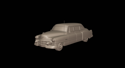 STL FILE Cadillac 75 Fleetwood Limousine 1953 3d print model - ARTISTIT