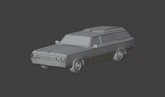 Oldsmobile Vista Cruiser 1964 3d model