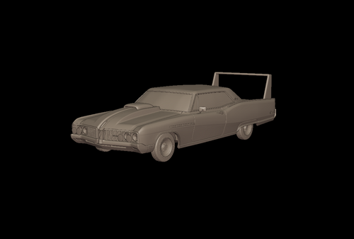 custom Buick Electra 225 1968 two doors 3d print model