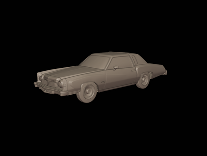 STL FILE CHEVROLET MONTE CARLO 1974 3D PRINT MODEL - ARTISTIT