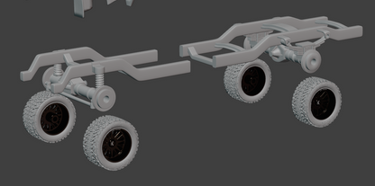 STL FILE 2020 Chevrolet Silverado 3500HD Single Cab - ARTISTIT