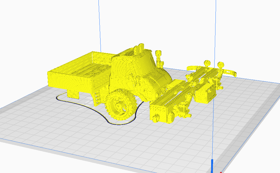 STL FILE MERCEDS BENZ UNIMOG 416 -1979 TRUCK - ARTISTIT