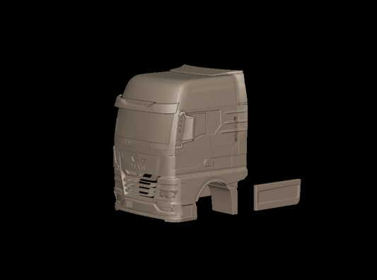 MAN TGX 2021 TRUCK 3D PRINT MODEL