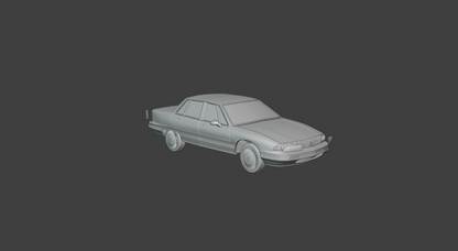 STL FILE 1991 - 1996 Oldsmobile 98 3d print model - ARTISTIT