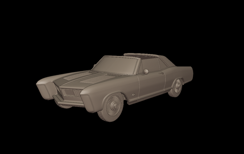 george barris CUSTOM 1963 RIVIERA 3d print model
