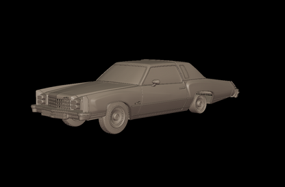 STL FILE CHEVROLET MONTE CARLO 1976 3D PRINT MODEL - ARTISTIT