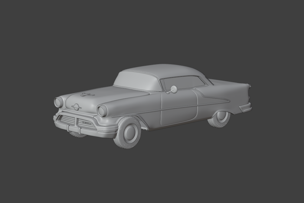 Oldsmobile 88 1954 - 1956 3d print model