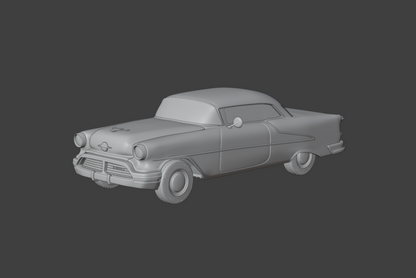 STL FILE Oldsmobile 88 1954 - 1956 3d print model - ARTISTIT