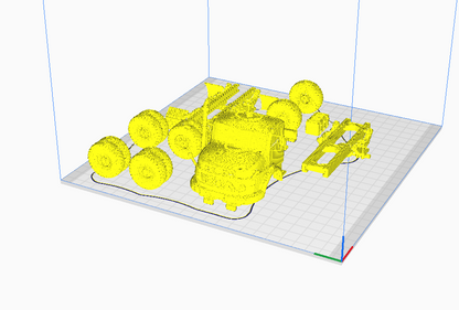 STL FILE Mercedes Benz Truck 1924-2624 TRUCK - ARTISTIT
