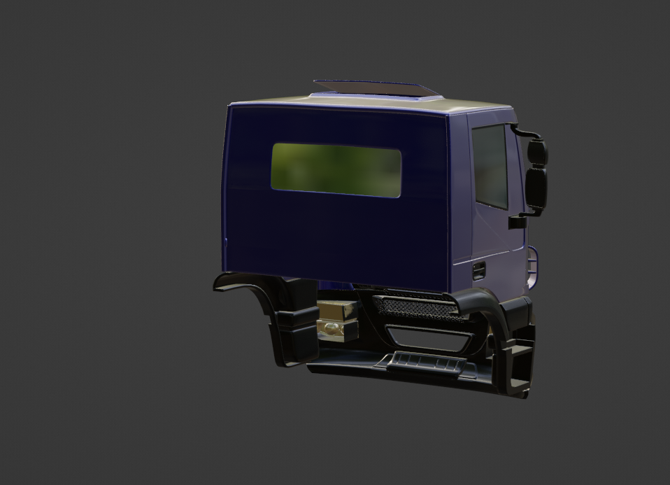 STL FILE IVECO STRALIS AD 450 2005 TRUCK 3D PRINT MODEL - ARTISTIT