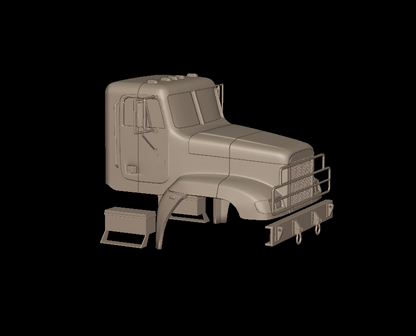 STL FILE Freightliner M916A1 TRUCK 3D PRINT MODEL - ARTISTIT