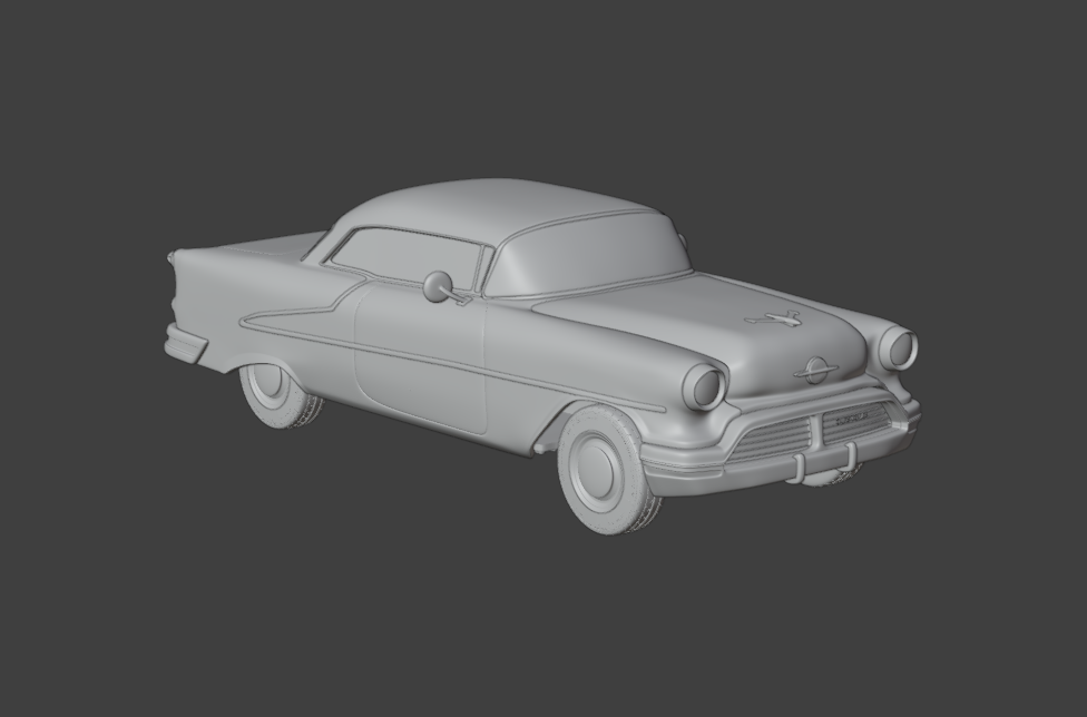 Oldsmobile 88 1954 - 1956 3d print model