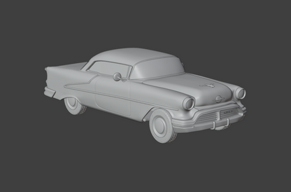 STL FILE Oldsmobile 88 1954 - 1956 3d print model - ARTISTIT