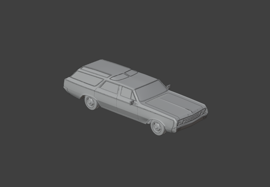 Oldsmobile Vista Cruiser 1964 3d model