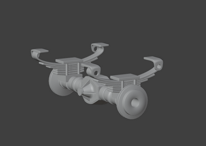 STL FILE CHEVROLET COE TRUCK 1949 V2 - ARTISTIT