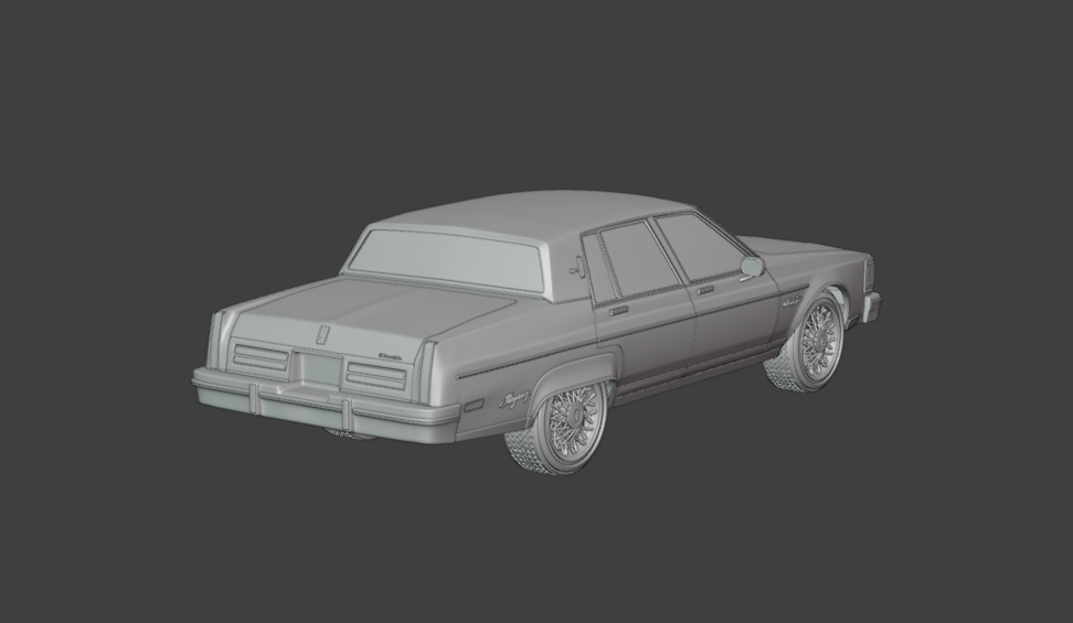 1983 Oldsmobile Regency 3d model